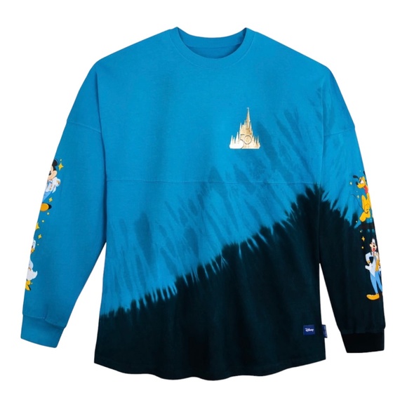 Disney Parks Walt Disney World 50th Grande Finale Tie Dye /Spirit Jersey M - Picture 2 of 5